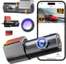 Podwójna dashcam 4K