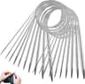 Metalowe druty dziewiarskie 80 cm
