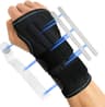 Stabilizator nadgarstka z metalowymi szynami